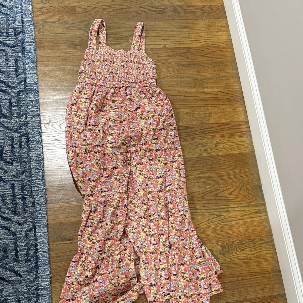 Scotch & Soda Floral Maxi Dress - Pink and Yellow